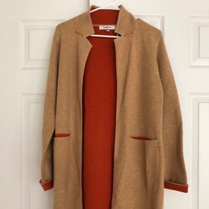 Beige coat/ cardigan